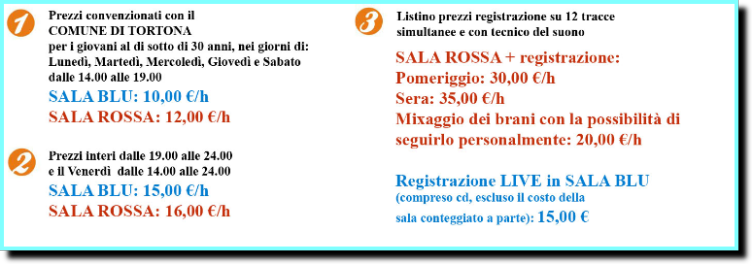 dettagli orari e tariffe