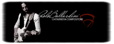Paolo Ballardini insegnante di chitarra per la nota blu