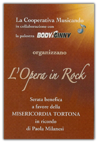 opera in rock brochure